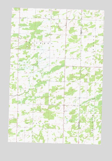 Sebeka SW, MN USGS Topographic Map