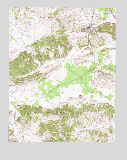 Sebree, KY USGS Topographic Map