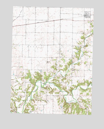 Secor, IL USGS Topographic Map