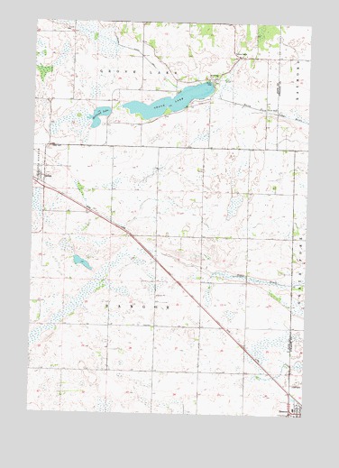 Sedan, MN USGS Topographic Map