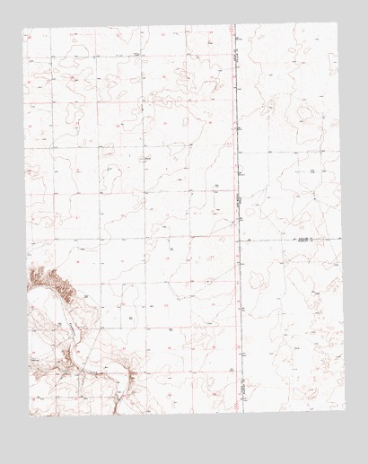 Sedan SE, NM USGS Topographic Map