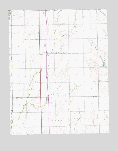 Sedgwick NE, KS USGS Topographic Map