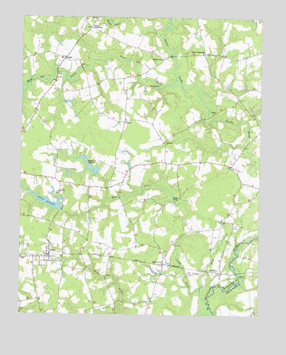 Sedley, VA USGS Topographic Map