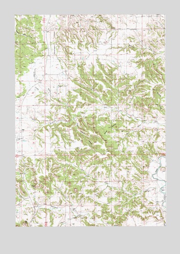 Seely, WY USGS Topographic Map