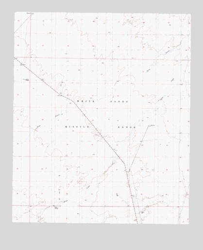 Bitter Creek, NM USGS Topographic Map