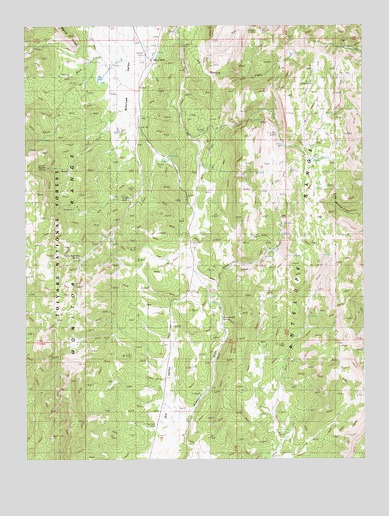 Segura Ranch, NV USGS Topographic Map