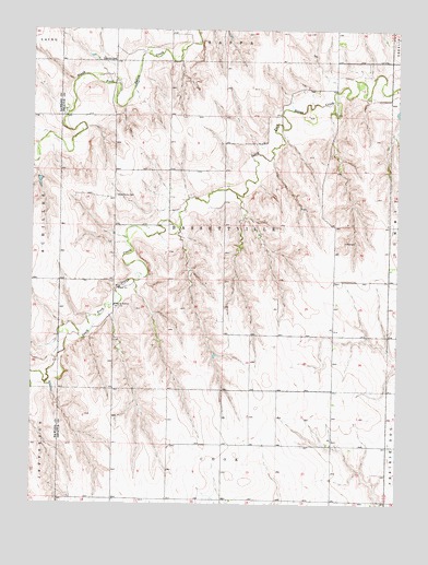 Selden NW, KS USGS Topographic Map