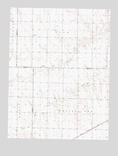 Selden SW, KS USGS Topographic Map