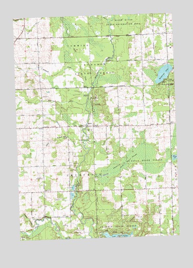Selkirk, MI USGS Topographic Map