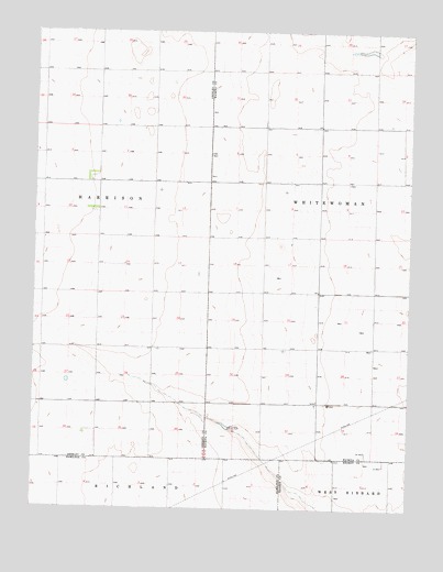 Selkirk SE, KS USGS Topographic Map
