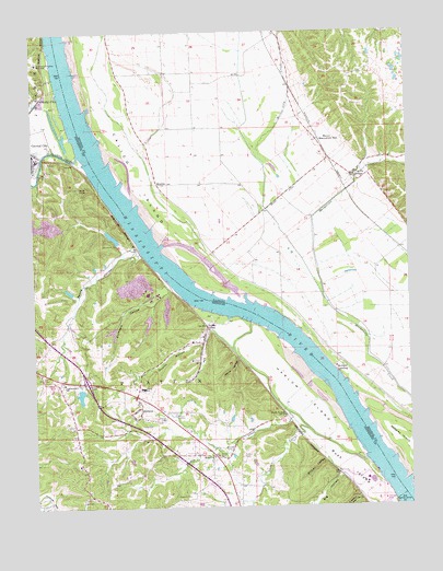 Selma, MO USGS Topographic Map