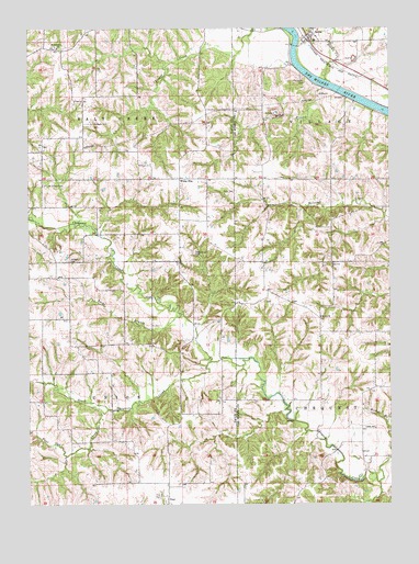 Selma, IA USGS Topographic Map