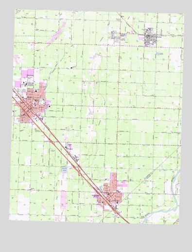 Selma, CA USGS Topographic Map