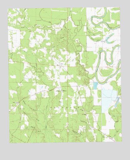 Selma, AR USGS Topographic Map
