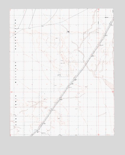 Bitter Spring, CA USGS Topographic Map