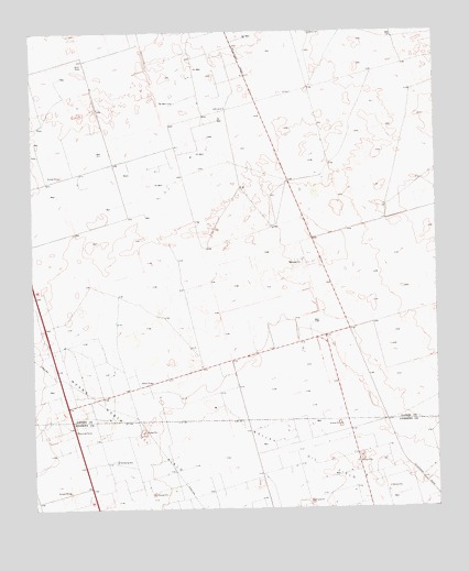 Seminole SE, TX USGS Topographic Map