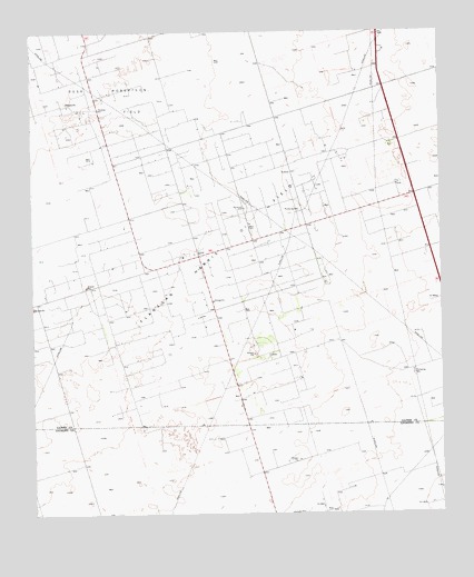 Seminole SW, TX USGS Topographic Map