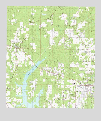 Semmes, AL USGS Topographic Map