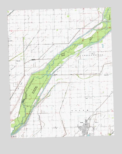 Senath, MO USGS Topographic Map