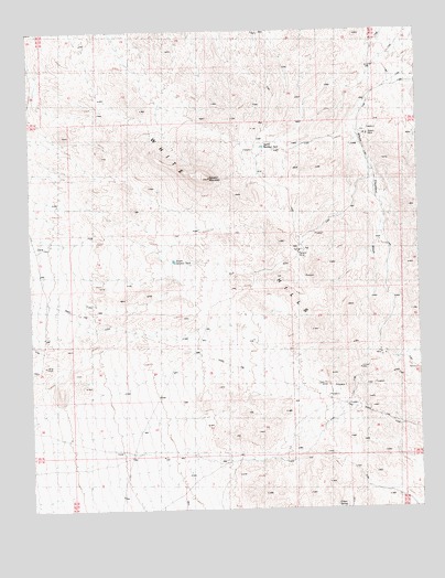 Senator Mountain, AZ USGS Topographic Map