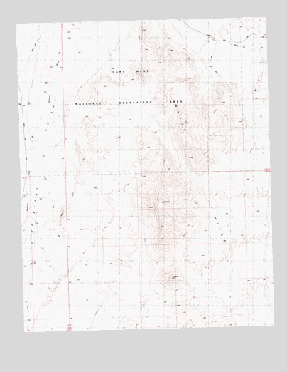 Senator Mountain NW, AZ USGS Topographic Map