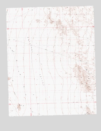 Senator Mountain SW, AZ USGS Topographic Map