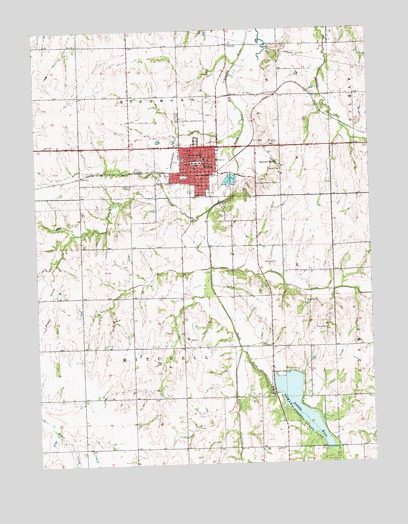 Seneca, KS USGS Topographic Map