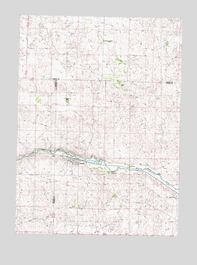 Seneca, NE USGS Topographic Map