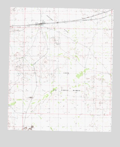 Sentinel, AZ USGS Topographic Map
