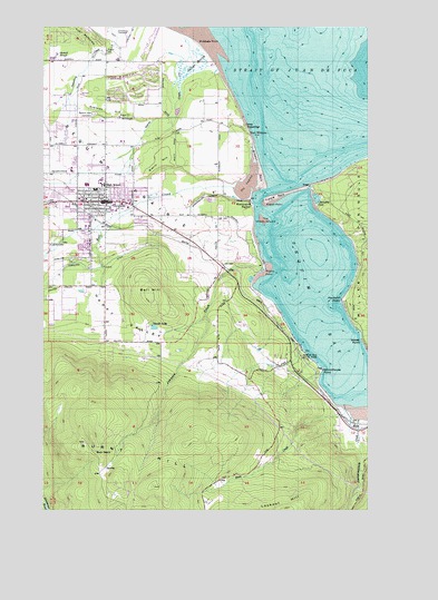 Sequim, WA USGS Topographic Map