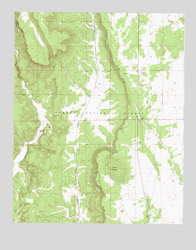 Servilleta Plaza, NM USGS Topographic Map