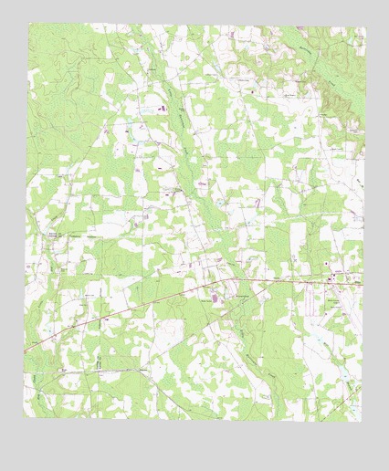 Sessoms, GA USGS Topographic Map