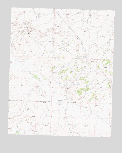 Seven Lakes, NM USGS Topographic Map