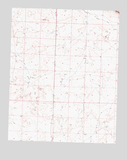 Seven Lakes NW, NM USGS Topographic Map