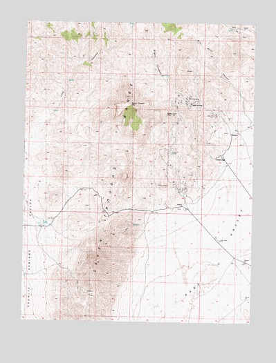 Seven Troughs, NV USGS Topographic Map
