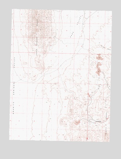 Seven Troughs SE, NV USGS Topographic Map