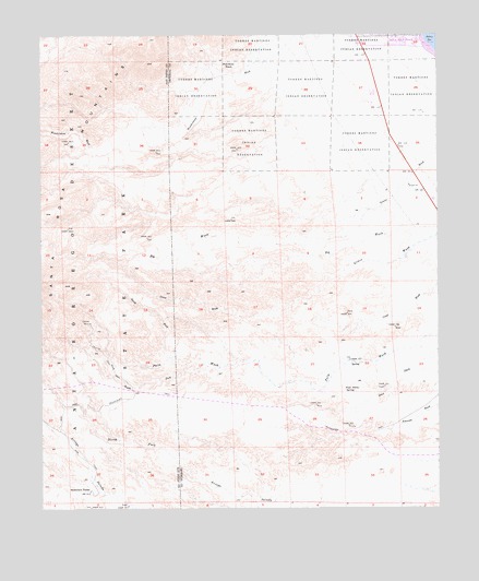 Seventeen Palms, CA USGS Topographic Map