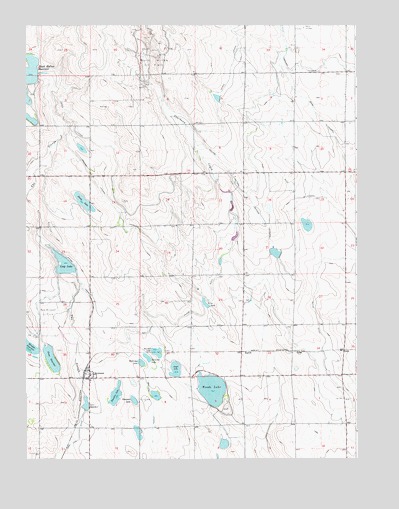 Severance, CO USGS Topographic Map