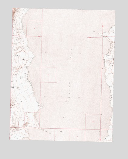 Sevier Lake SW, UT USGS Topographic Map