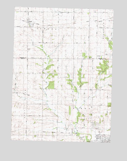 Seward, IL USGS Topographic Map