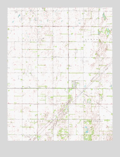Seward, KS USGS Topographic Map