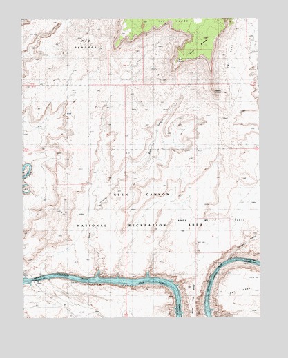 Sewing Machine, UT USGS Topographic Map