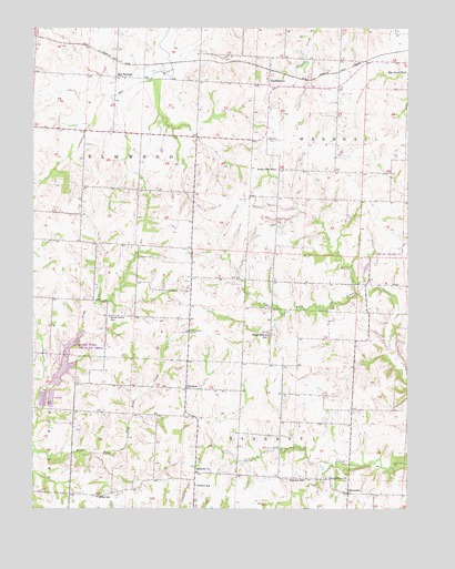 Shackleford, MO USGS Topographic Map