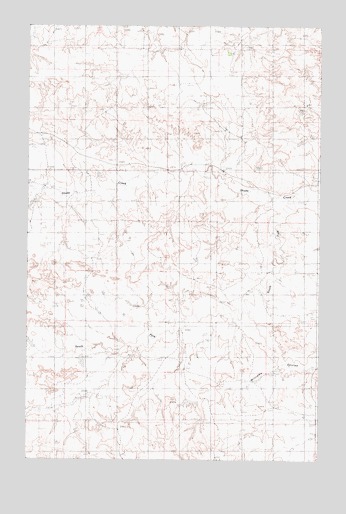 Shade Creek, MT USGS Topographic Map