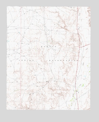 Shadow Mountain Well, AZ USGS Topographic Map