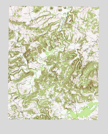 Shady Grove, KY USGS Topographic Map