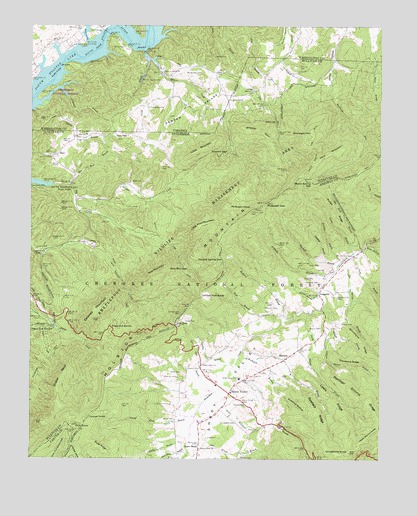Shady Valley, TN USGS Topographic Map