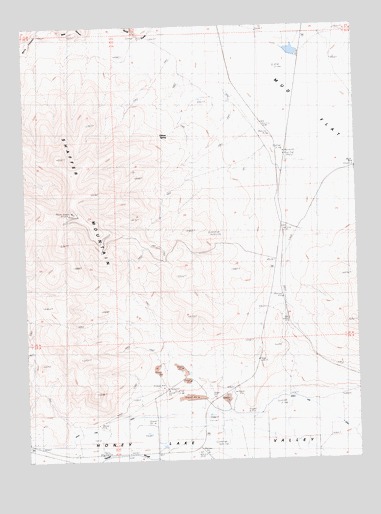 Shaffer Mountain, CA USGS Topographic Map