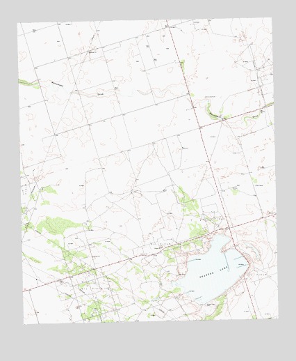 Shafter Lake, TX USGS Topographic Map