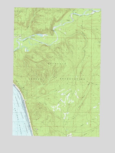 Shale Slough, WA USGS Topographic Map